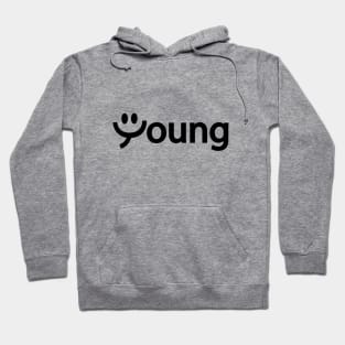 Young feeling young artistic design Hoodie
